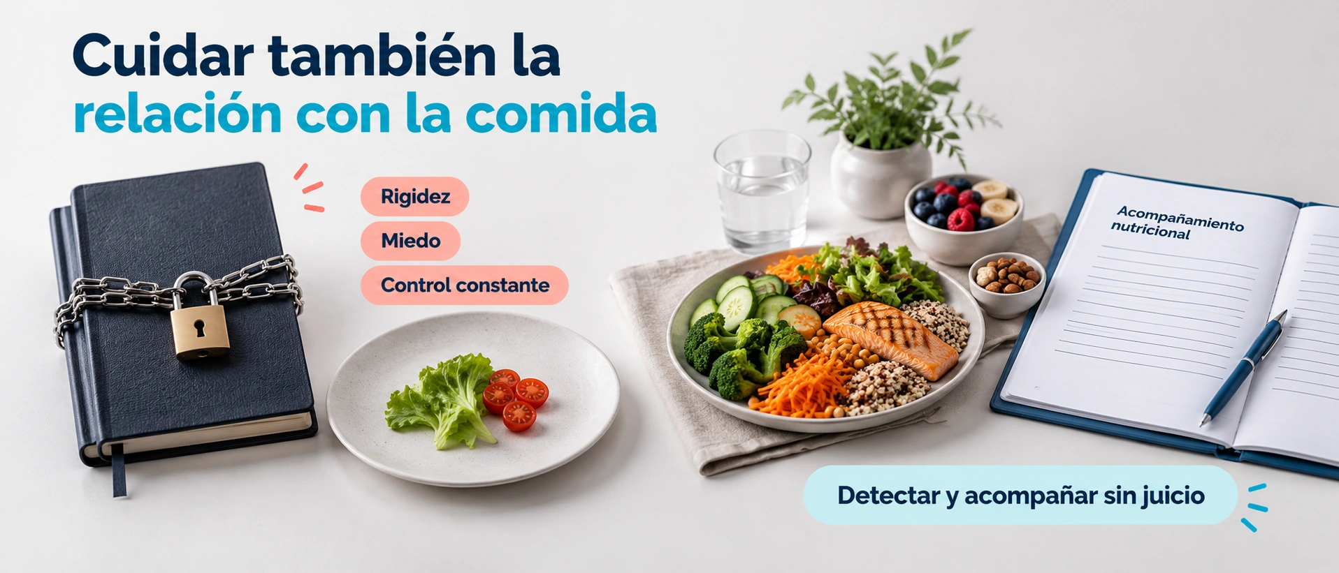 Rigidez, miedo a alimentos y necesidad constante de control pueden justificar acompañamiento profesional sin juicio.