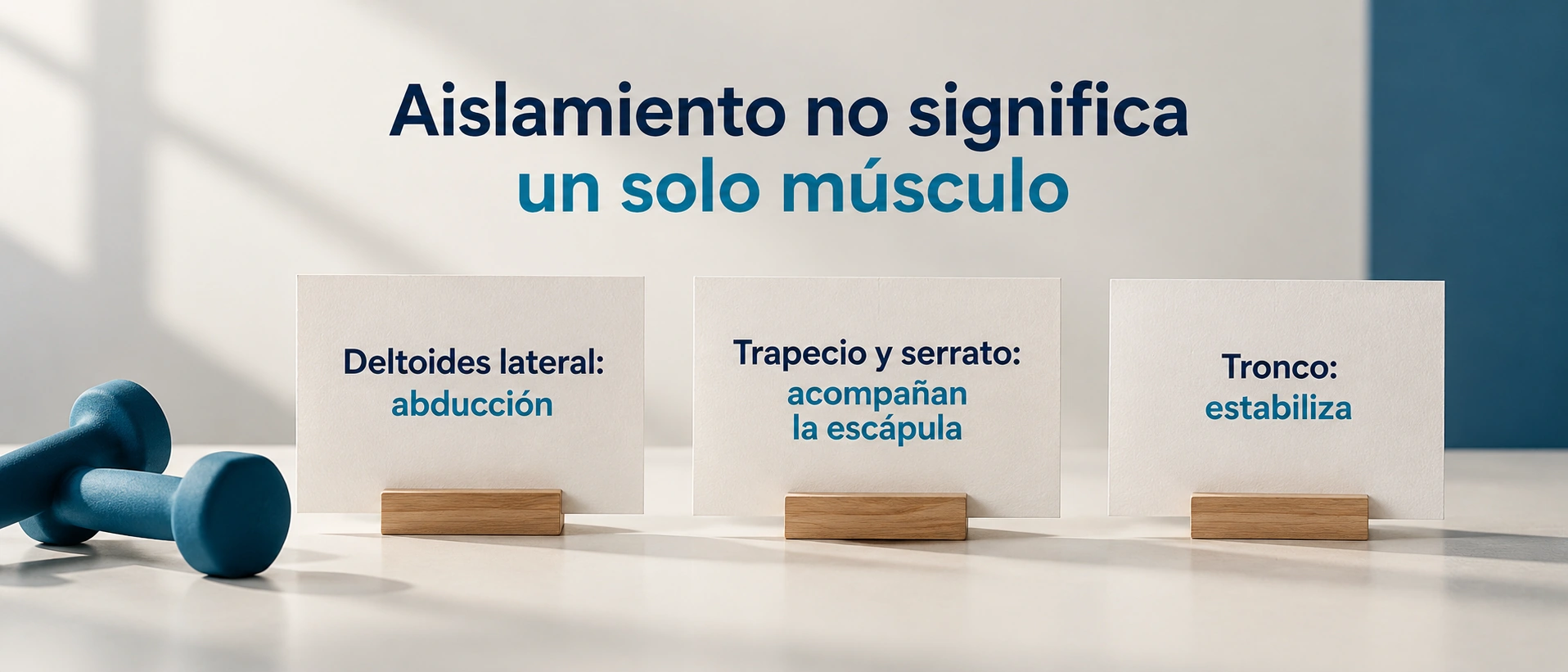 Función del deltoides lateral y participación escapular y del tronco en elevaciones laterales