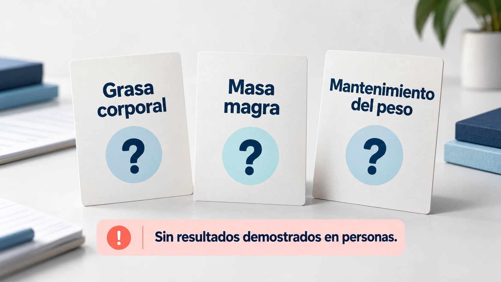 Los efectos de ENV-308 sobre grasa y masa magra no se han demostrado en personas