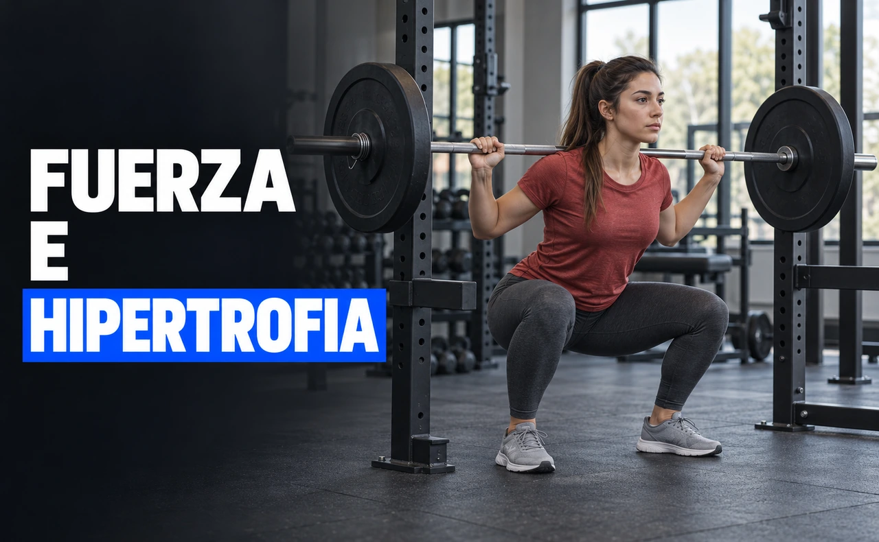 Diferencia entre fuerza e hipertrofia: cómo entrenar según tu objetivo