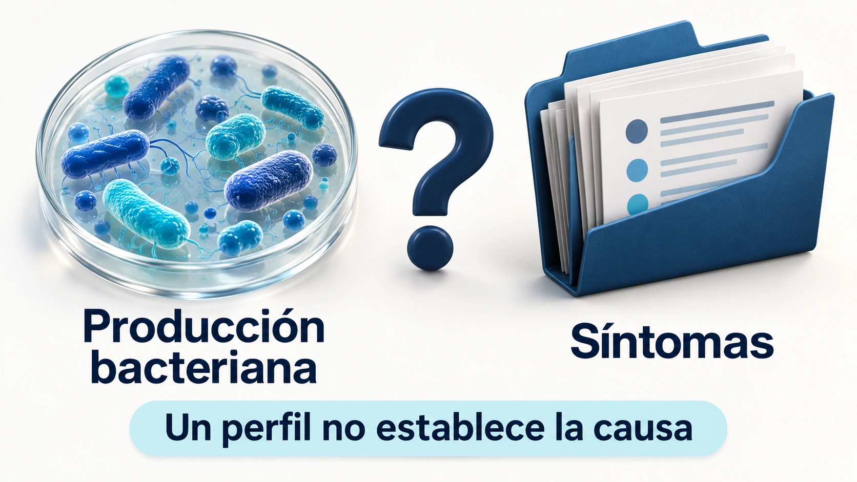Algunas bacterias pueden producir histamina, pero un perfil de microbiota no identifica por sí solo la causa de los síntomas.