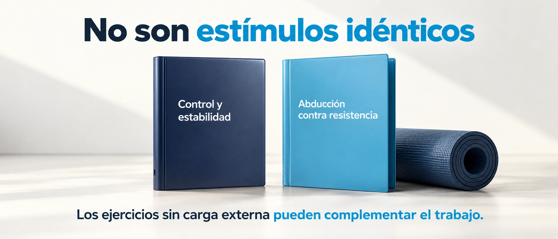 Diferencia entre ejercicios accesorios con peso corporal y abducción del hombro contra resistencia externa