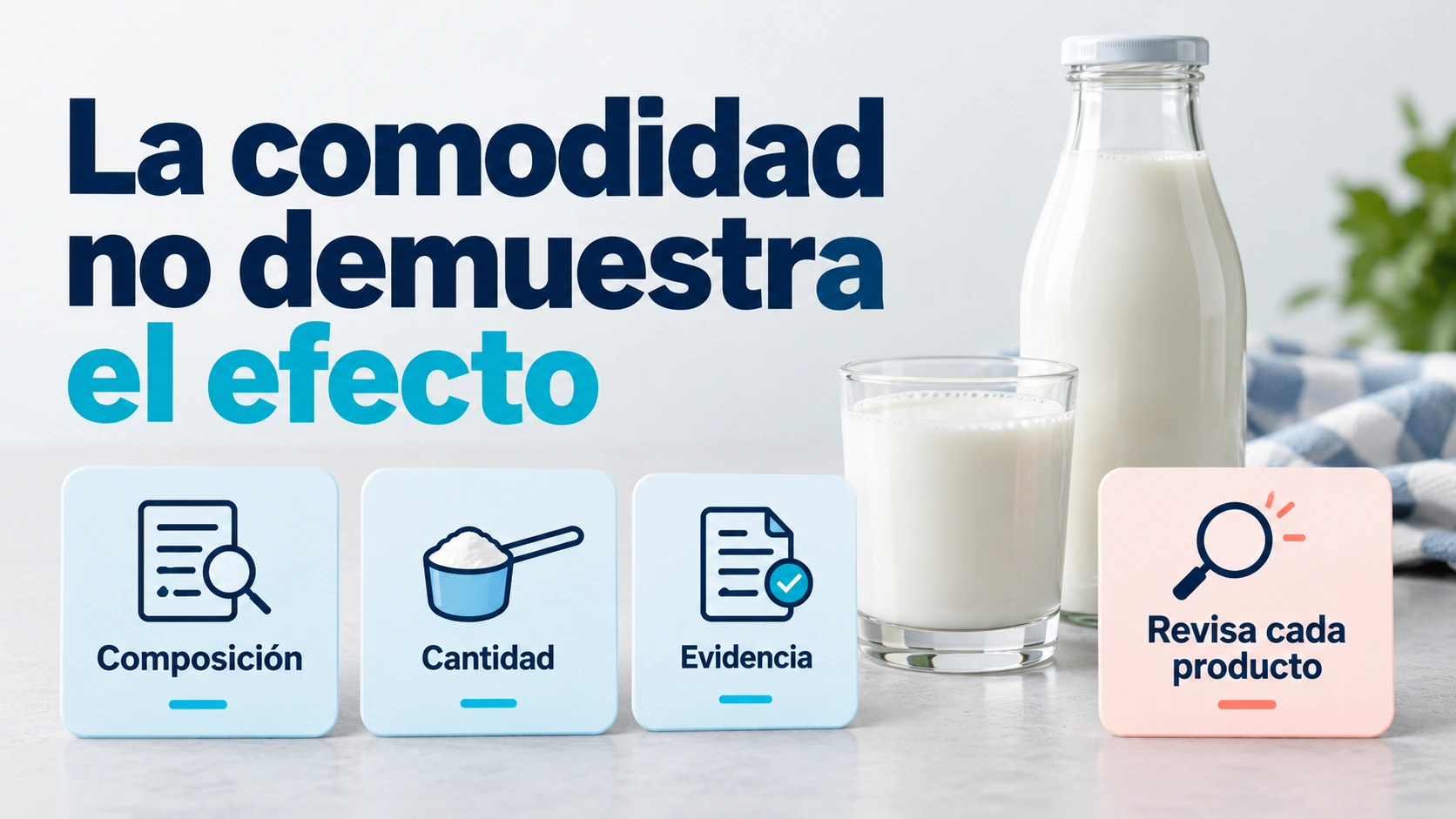 Un formato bebible puede ser cómodo, pero su efecto depende de composición, cantidad y evidencia.