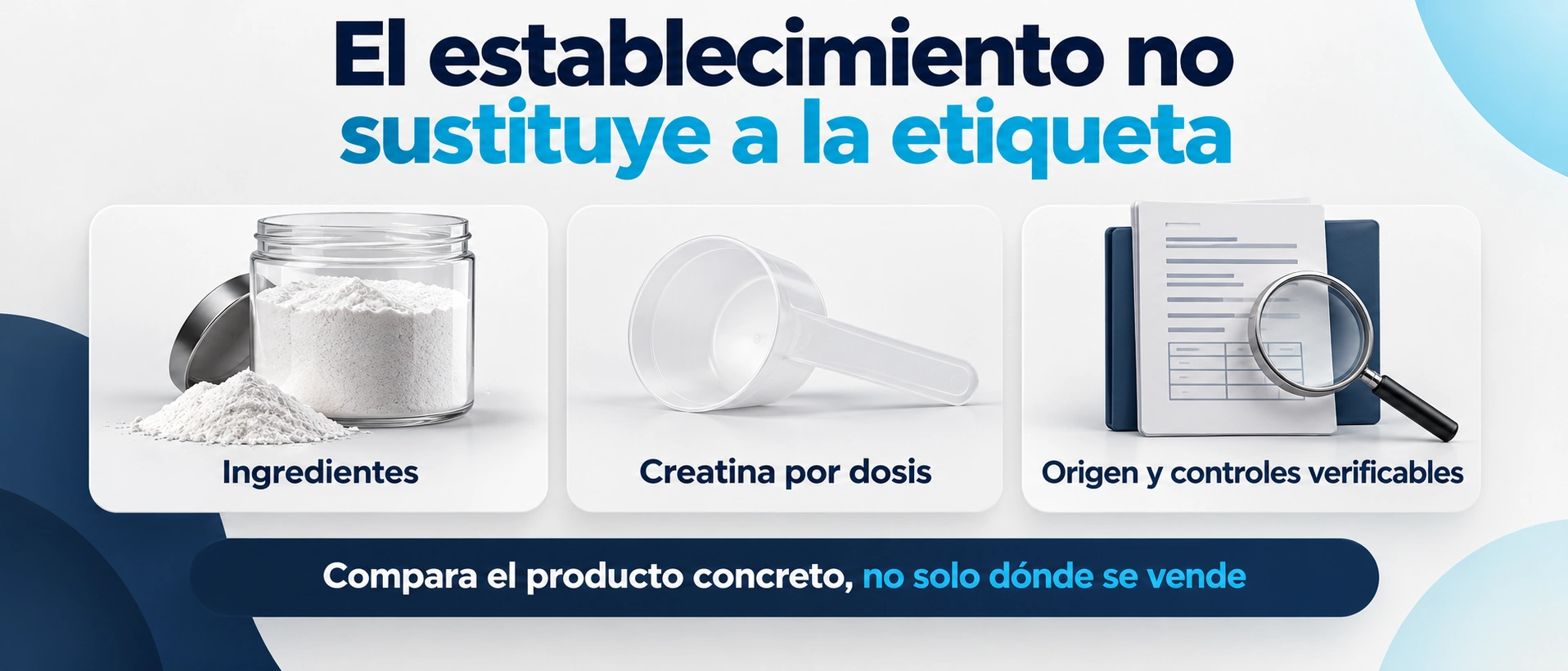 La formulación y la información verificable importan más que el canal de venta.