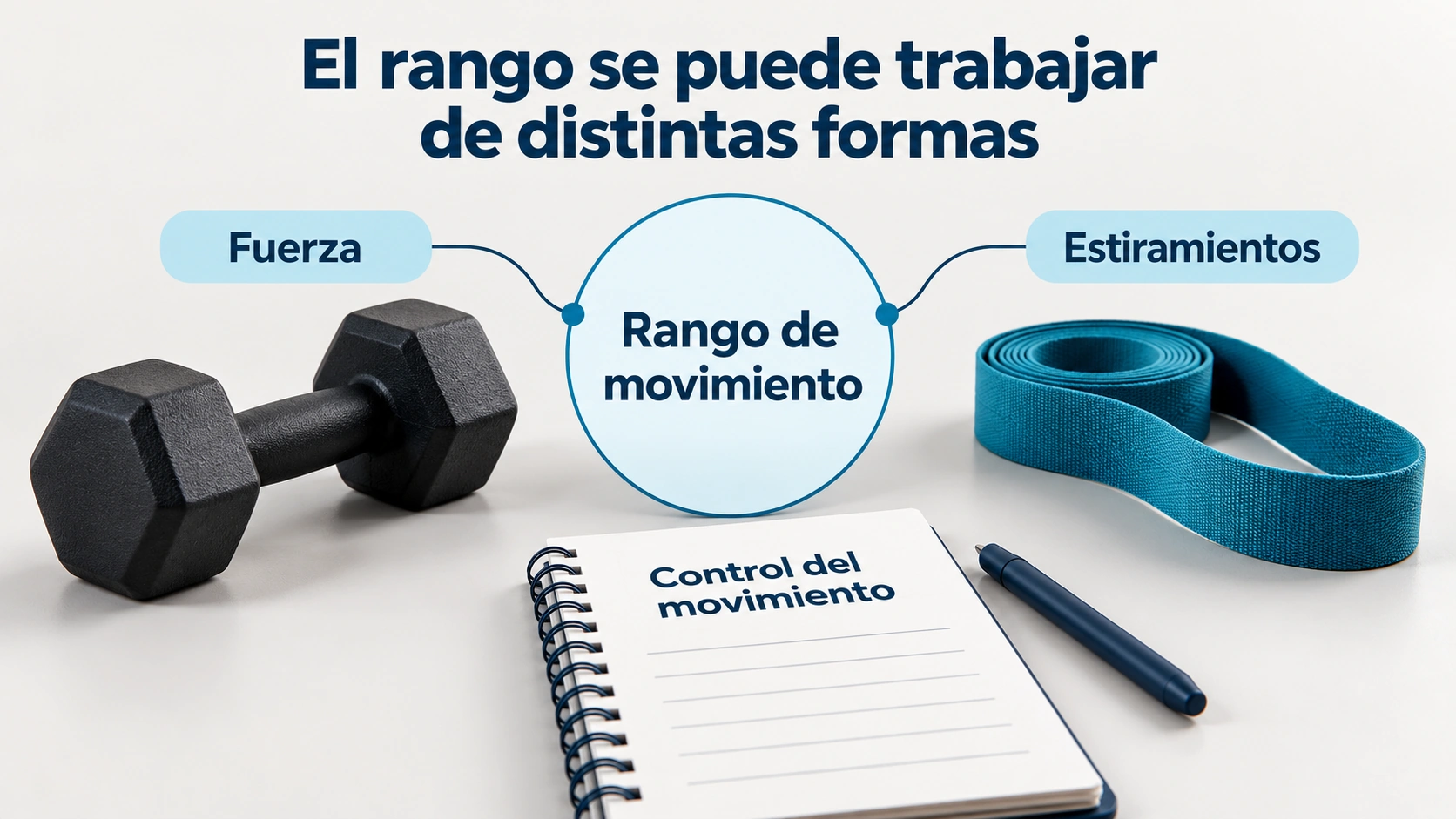 La fuerza y los estiramientos pueden mejorar el rango, pero el programa debe considerar también el control del movimiento.