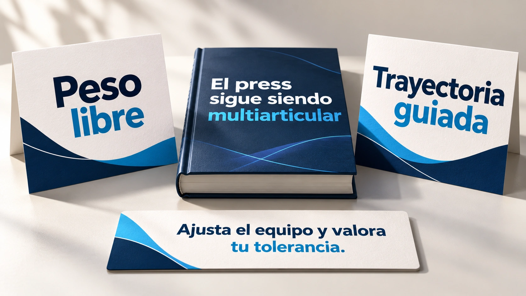 Una trayectoria guiada cambia la necesidad de estabilización pero no convierte el press en aislamiento ni elimina el riesgo