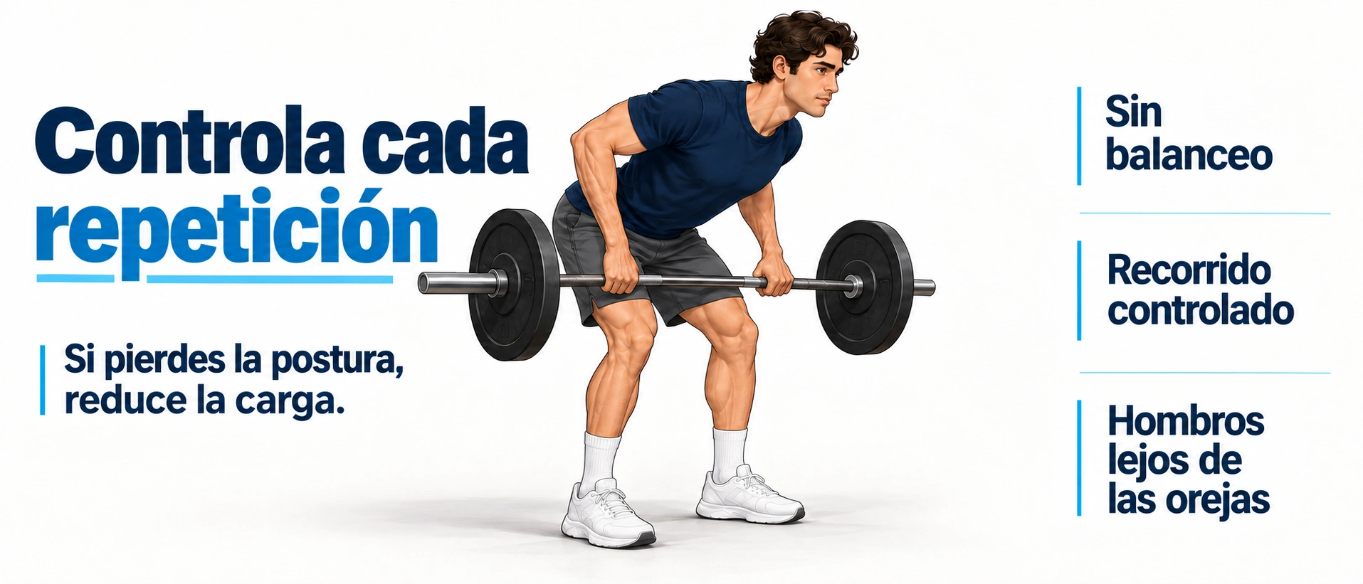 Reconocer pérdida de control y elegir carga.