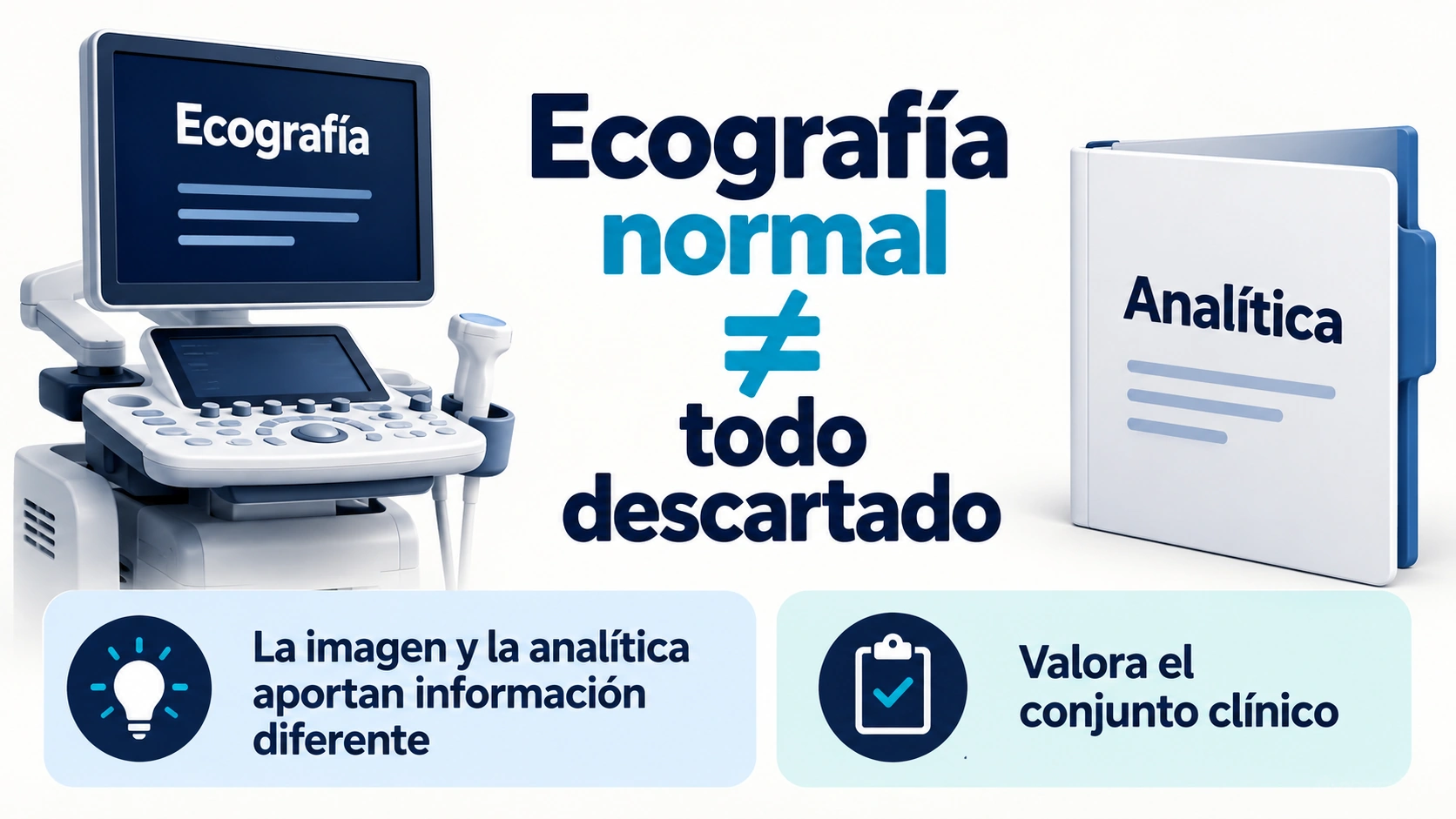 Una ecografía normal no excluye todas las causas de transaminasas elevadas