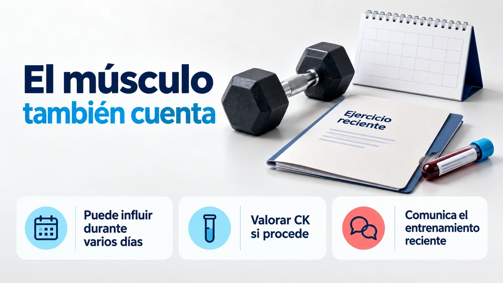 El entrenamiento intenso reciente puede elevar GOT y GPT por origen muscular y debe comunicarse en consulta