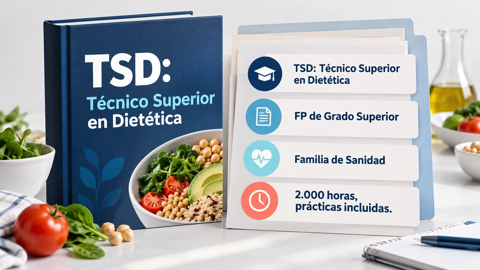 El TSD es un ciclo de FP de Grado Superior de la familia de Sanidad con 2.000 horas de formación.